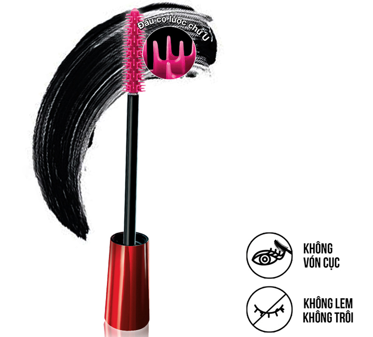 Mascara Nâng Mi Maybelline Pushup Drama (9.7ml)