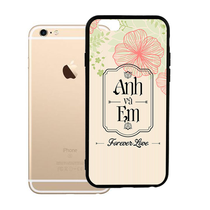 Ốp lưng viền TPU cao cấp cho Iphone 6 Plus - Anh Và Em