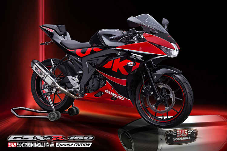 Xe Máy Suzuki - GSX R150 Phiên Bản Yoshimura - Đen Đỏ