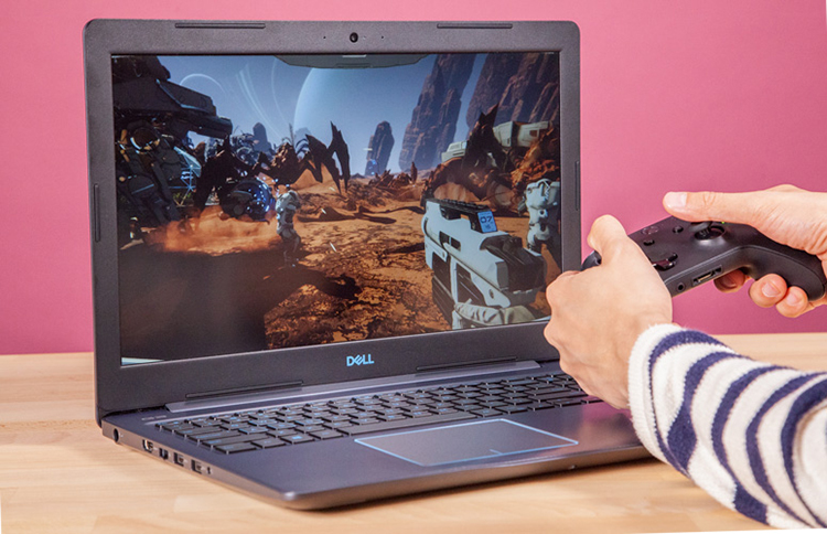 Laptop Dell G3 Inspiron 3579 42IN35D003 Core i5-8300H/Free Dos (15.6 inch) (Black) - Hàng Chính Hãng