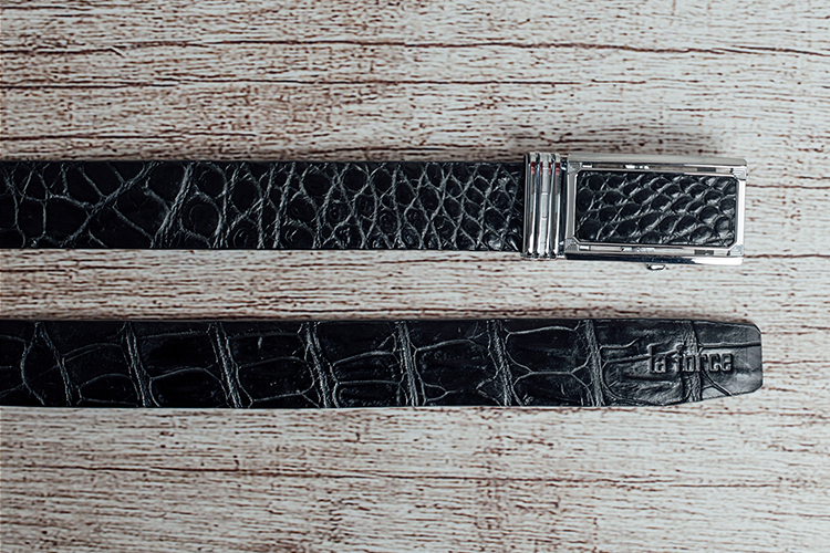 Thắt Lưng Nam Laforce Da Cá Sấu DLA1500-B-D