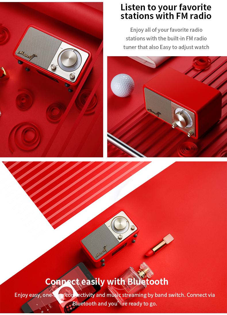 Loa Bluetooth Mini SANGEAN Mozart