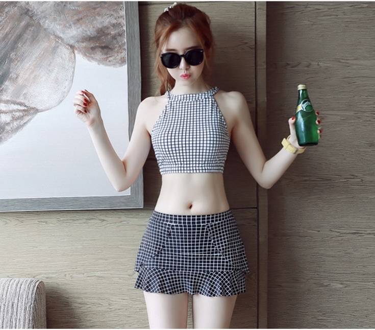 Áo Tắm 2 Mảnh Carô 3D Cực Hot AT019 MAY Fashion