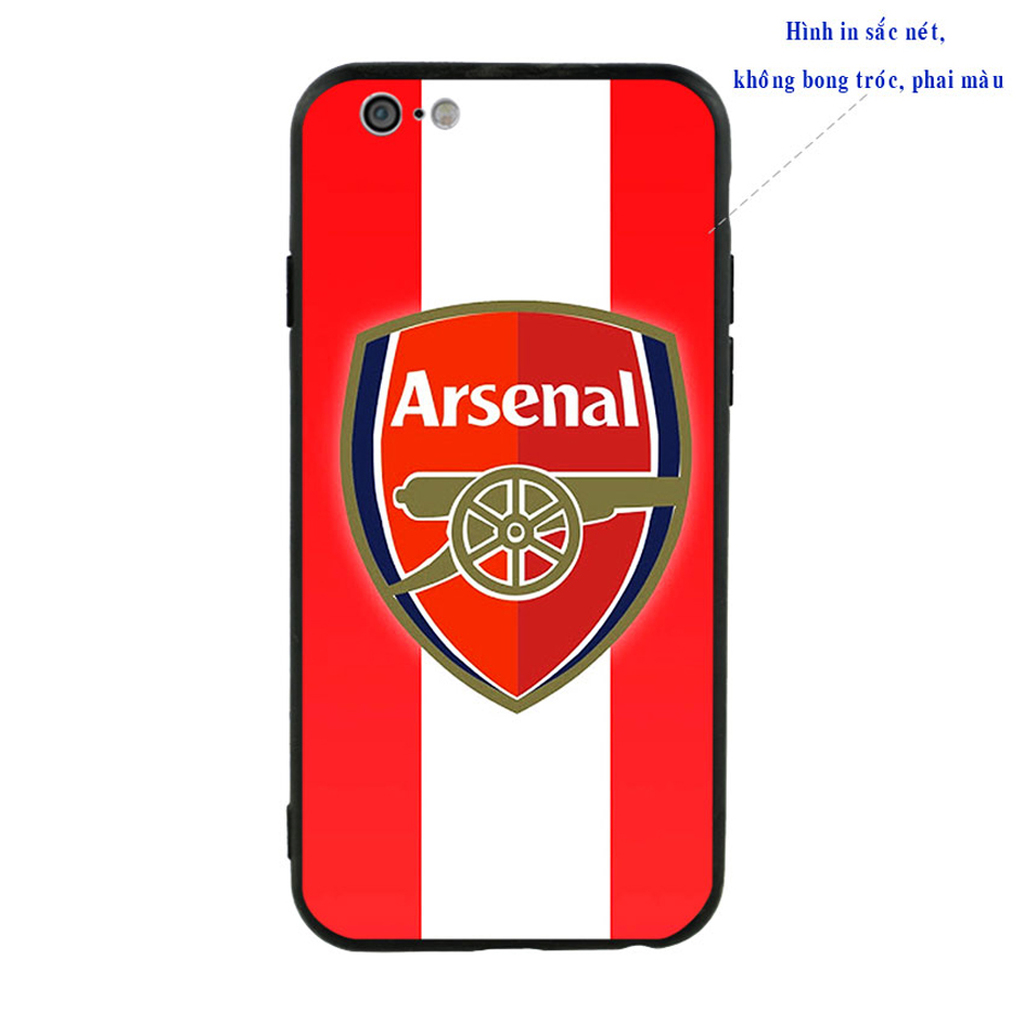Ốp Lưng Viền TPU Cho iPhone 6 / 6S - Clb Arsenal 01