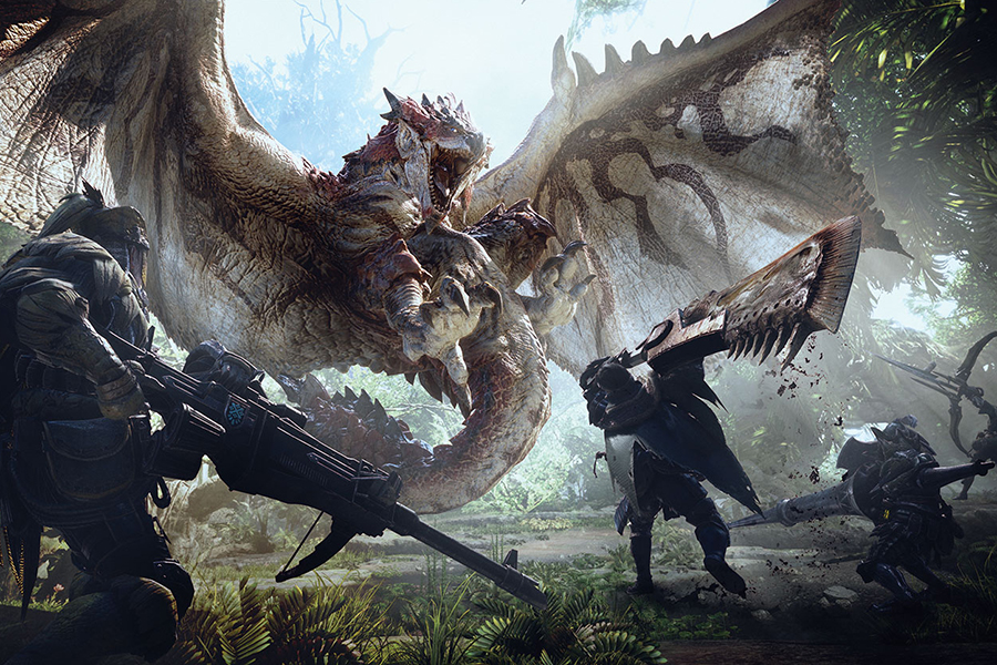Đĩa Game PlayStation PS4 Sony Monster Hunter: World Hệ US