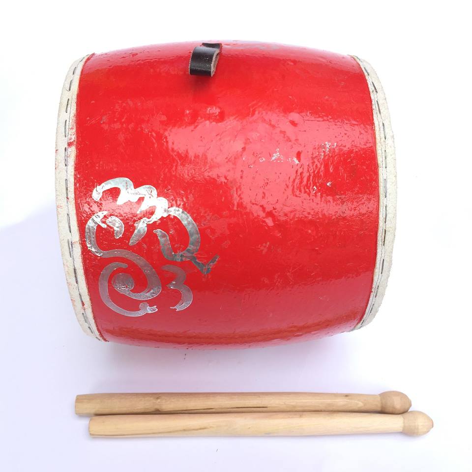 Trống ban truyền thống bằng da múa trung thu