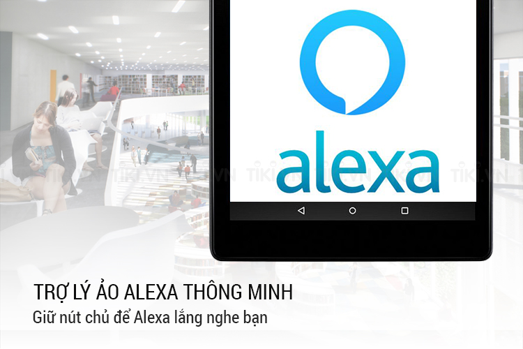 Máy Tính Bảng Kindle Fire HD8 - 32GB (2018) - Hàng Nhập Khẩu