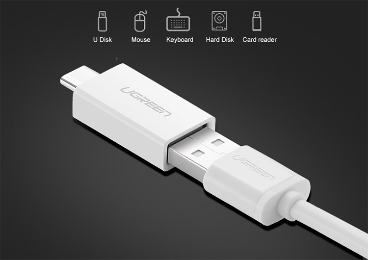 Cáp USB-C To USB 3.0 Chính Hãng Ugreen (30155)