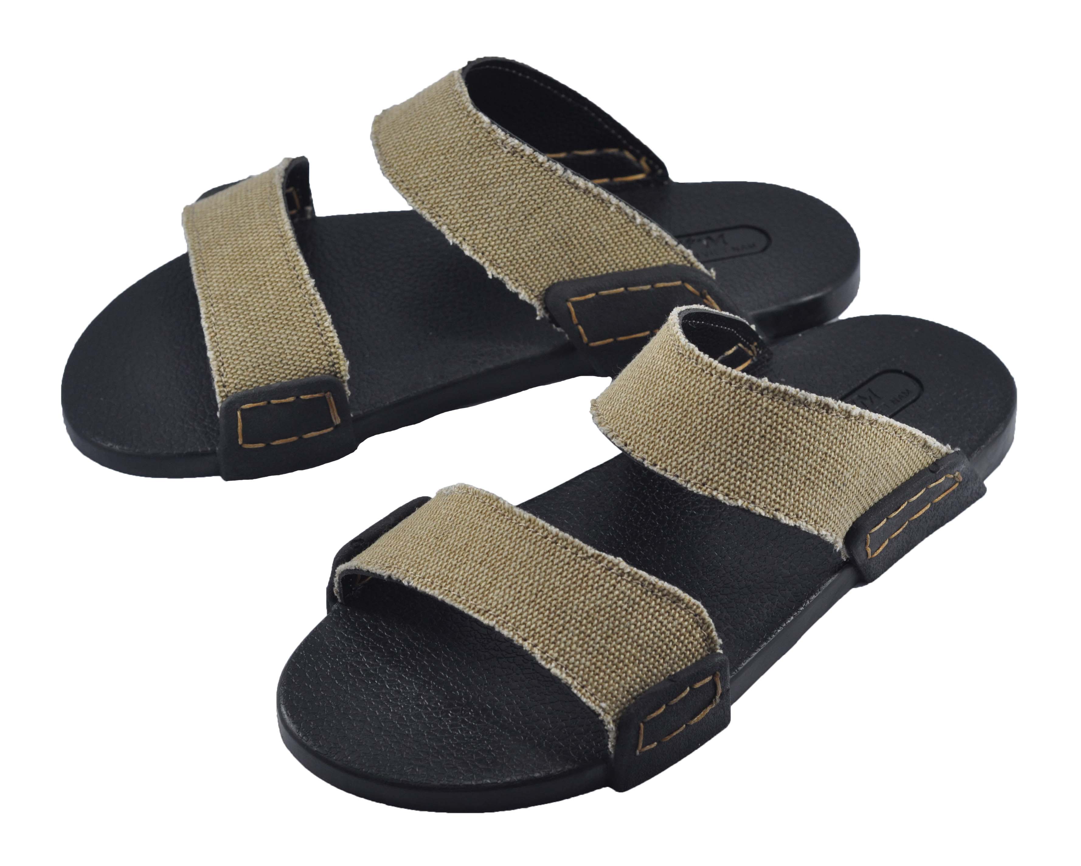 Dép Nam quai vải bố thời trang - TSBC-4C1 ( Vàng mơ)