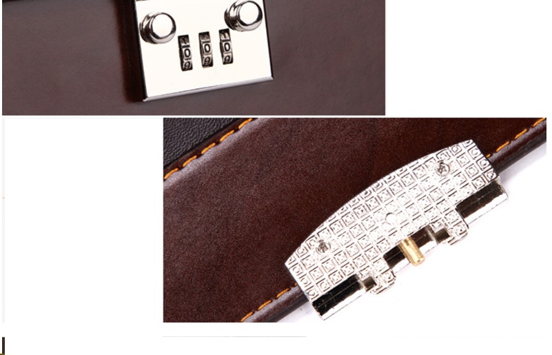 Cặp Da Nam Công Sở Khóa Số KS01