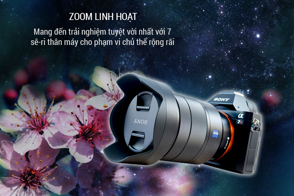 Lens Sony Vario Tessar T FE 24-70mm F/4 ZA OSS - Hàng Chính Hãng