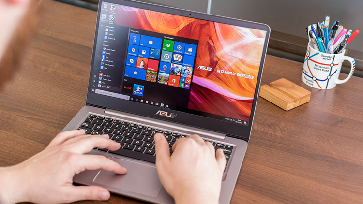 Laptop Asus Zenbook UX410UF-GV116T Core i5-8250U/Win10 (14 inch) - Rose Gold - Hàng Chính Hãng