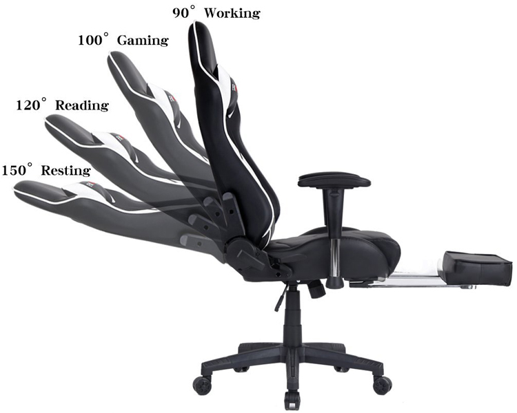 Ghế Chơi Game Ficmax FX-008 Massage - Hàng Chính Hãng