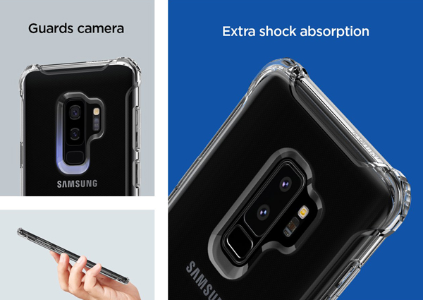 Ốp lưng Samsung Galaxy S9 Plus SPIGEN Rugged Crystal Ốp lưng Samsung Galaxy S9 Plus SPIGEN Rugged Crystal