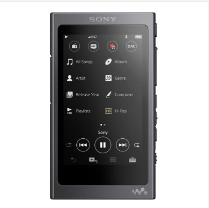 Máy Nghe Nhạc Chống Ồn SONY Hi-Res NW-A45 16GB - Xám