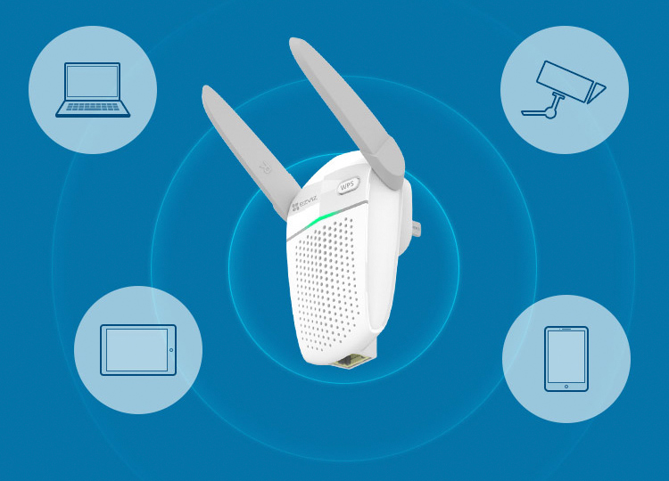 Thiết Bị Khuếch Đại Tín Hiệu Wifi Fluorite (EZVIZ) W2C