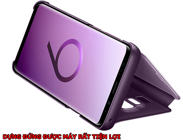 Bao Da Samsung Clear View Standing Galaxy S9 Plus - Hàng Chính Hãng