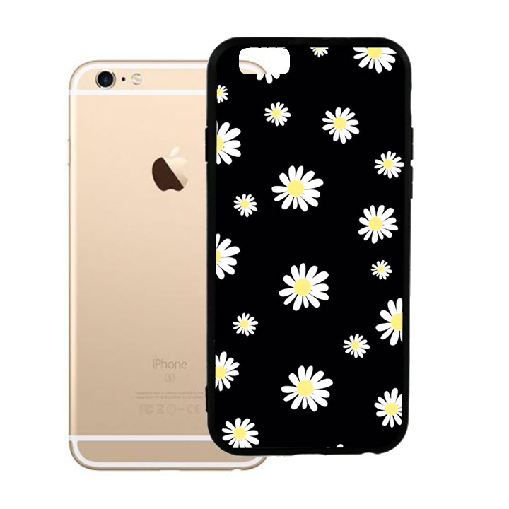 Ốp lưng viền TPU cao cấp cho Iphone 6 Plus - Cúc Họa Mì