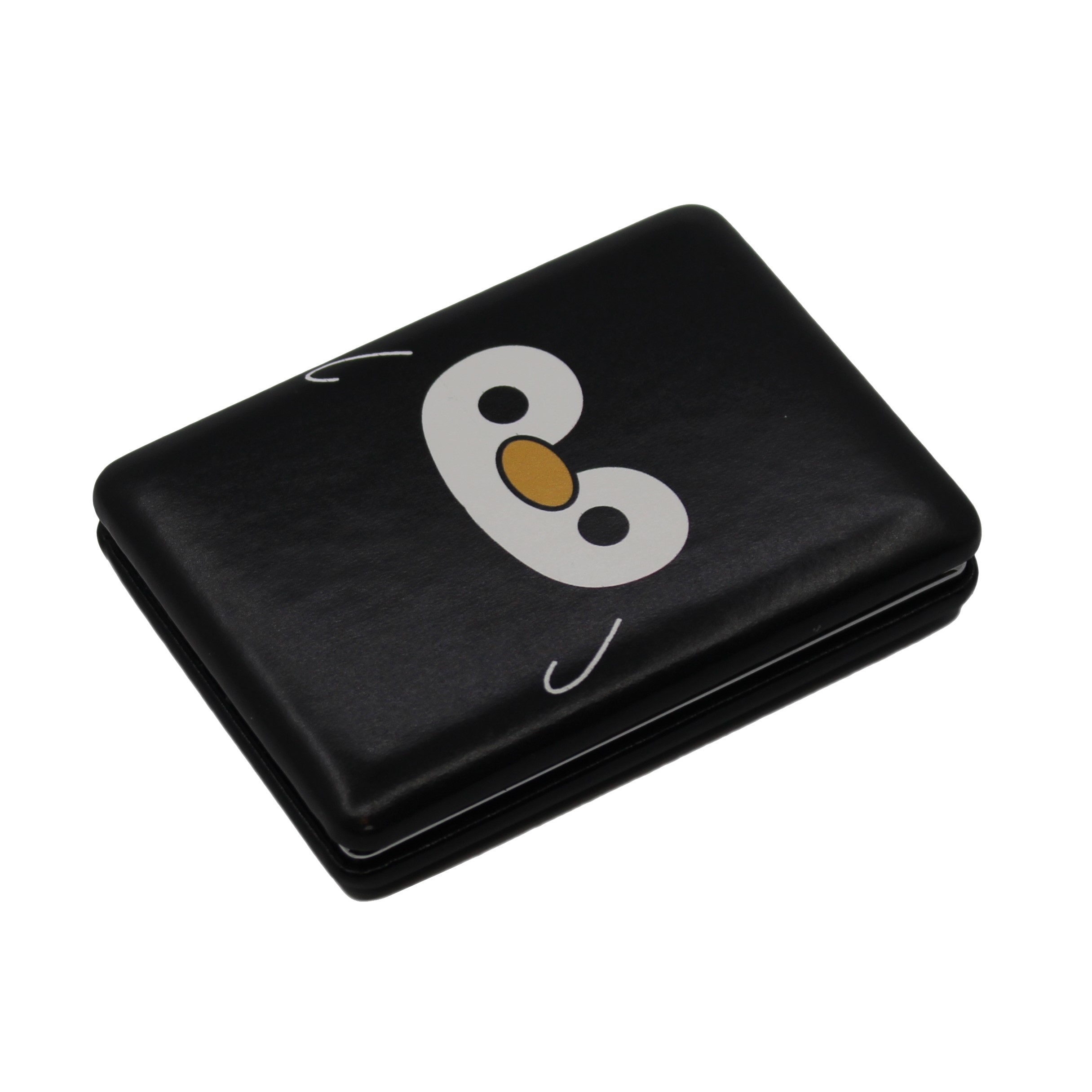 Gương trang điểm hai mặt tiện dụng vuông mini Chim Cánh Cụt Minigood DMCTB078