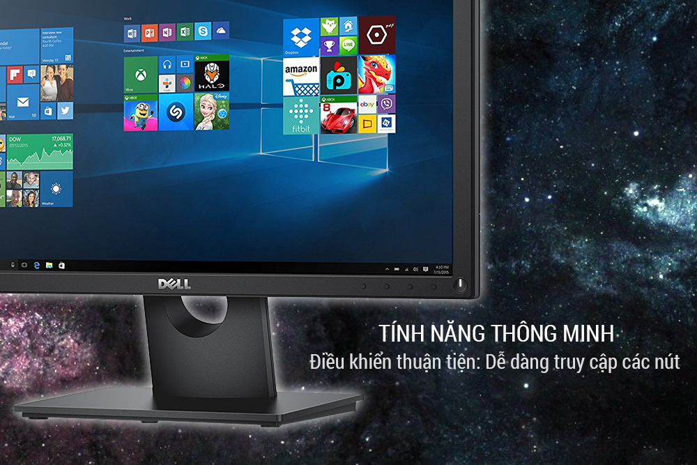 Màn Hình Dell E2016H 20inch HD 5ms 60Hz TN - Hàng Chính Hãng