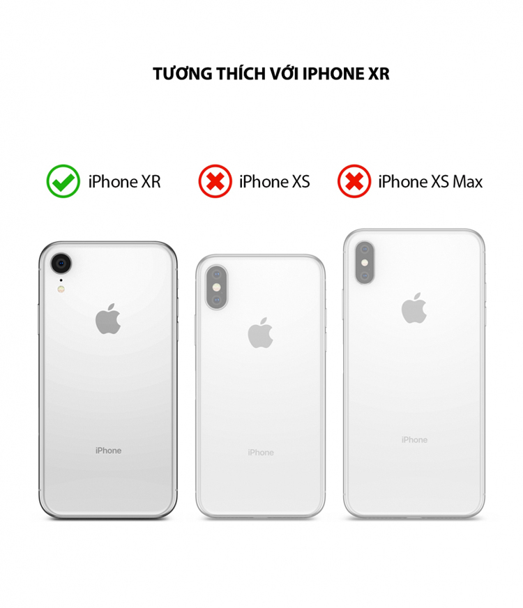 Ốp lưng iPhone Xr Ringke FUSION X