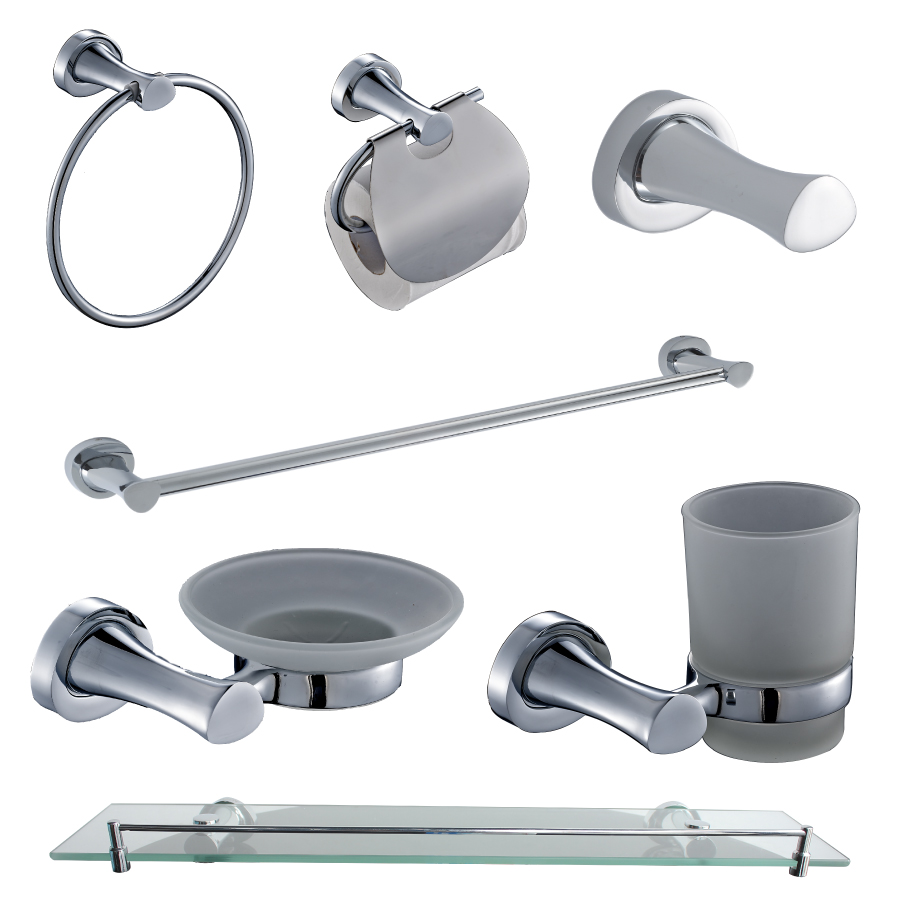Trọn bộ 7 phụ kiện phòng tắm cao cấp Maoy (JM80000)