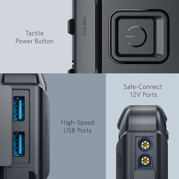 Pin Sạc Dự Phòng Anker Powercore Slim Kèm Cáp Sạc Micro USB 1m - B1250H12 - Đen - Hàng Chính Hãng