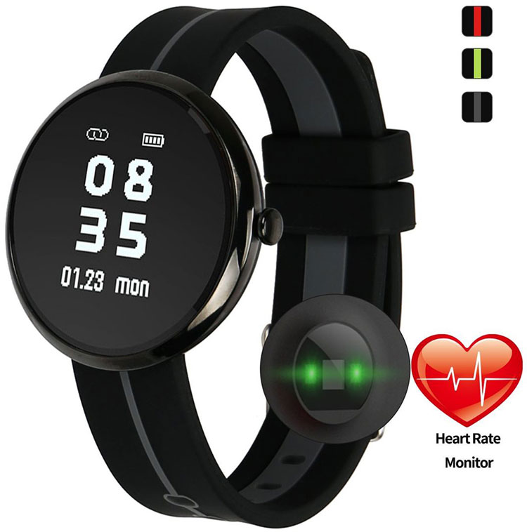 Vòng Đeo Tay Thông Minh Wonlex V06S  - Hàng Nhập Khẩu - Xám