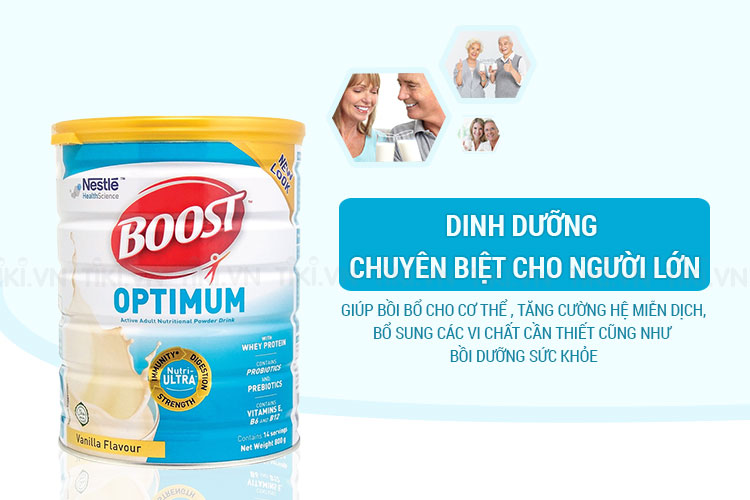 Sản Phẩm Dinh Dưỡng Nestle Boost Optimum (800g)
