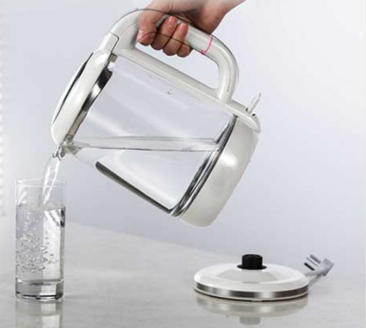 Bình Đun Nước Bằng Điện Bear Bear ZDH-A15G2 Thép Không Gỉ 304 Bình Thủy Tinh Chịu Nhiệt 1.5L
