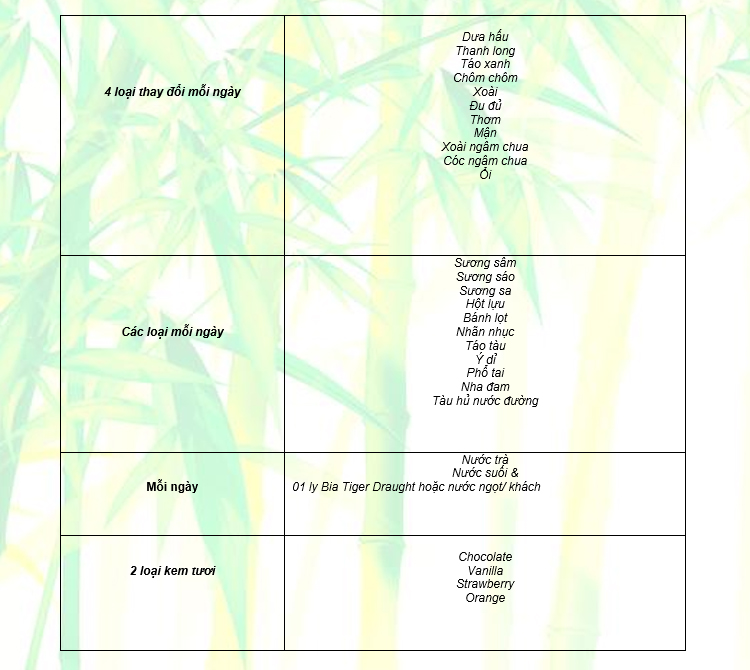 Buffet Tối Cuối Tuần 70 món - Nhà Hàng Liberty Hotel Saigon Parkview