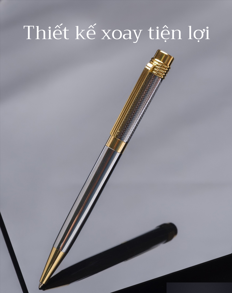 Bút Ký Tên Dạng Xoay Cao Cấp B&J BJ004