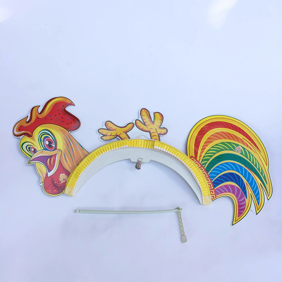 Đèn lồng trung thu bằng giấy cỡ to - Hình gà mái