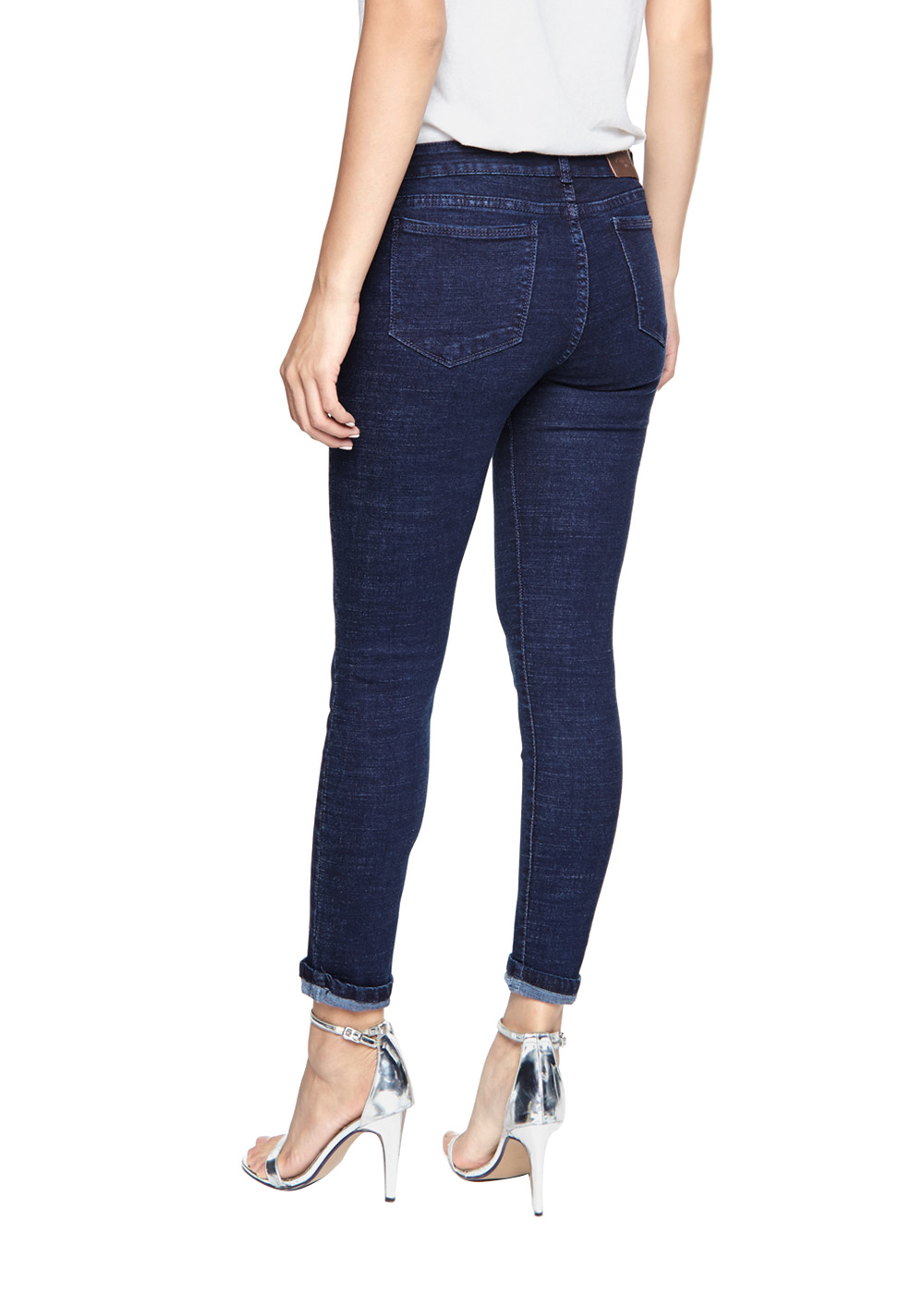 Quần Jean Nữ Skinny Dáng Ôm Màu Xanh Đen Cao Cấp Lưng Cao - AAA JEANS