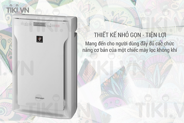 Máy Lọc Không Khí Sharp FU-A80EA (47W) - Trắng