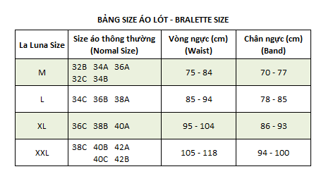 Áo ngực dây chữ Y La Luna A13 - Đen