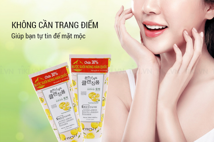Sữa Rửa Mặt Suansu Yuzu Enesti (120ml)