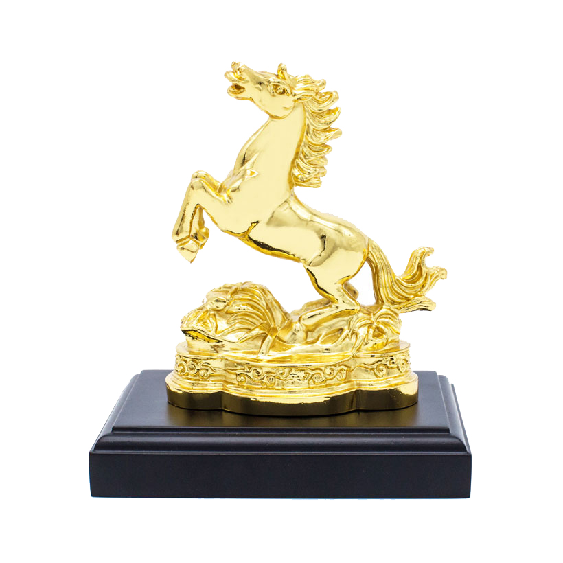 Tượng Ngựa phong thủy mạ vàng – Linh vật cho người tuổi Ngọ - 12CGN - Ngựa  phong thủy Nhãn hàng Golden Gift Việt Nam | DienMayHoangNgan.com