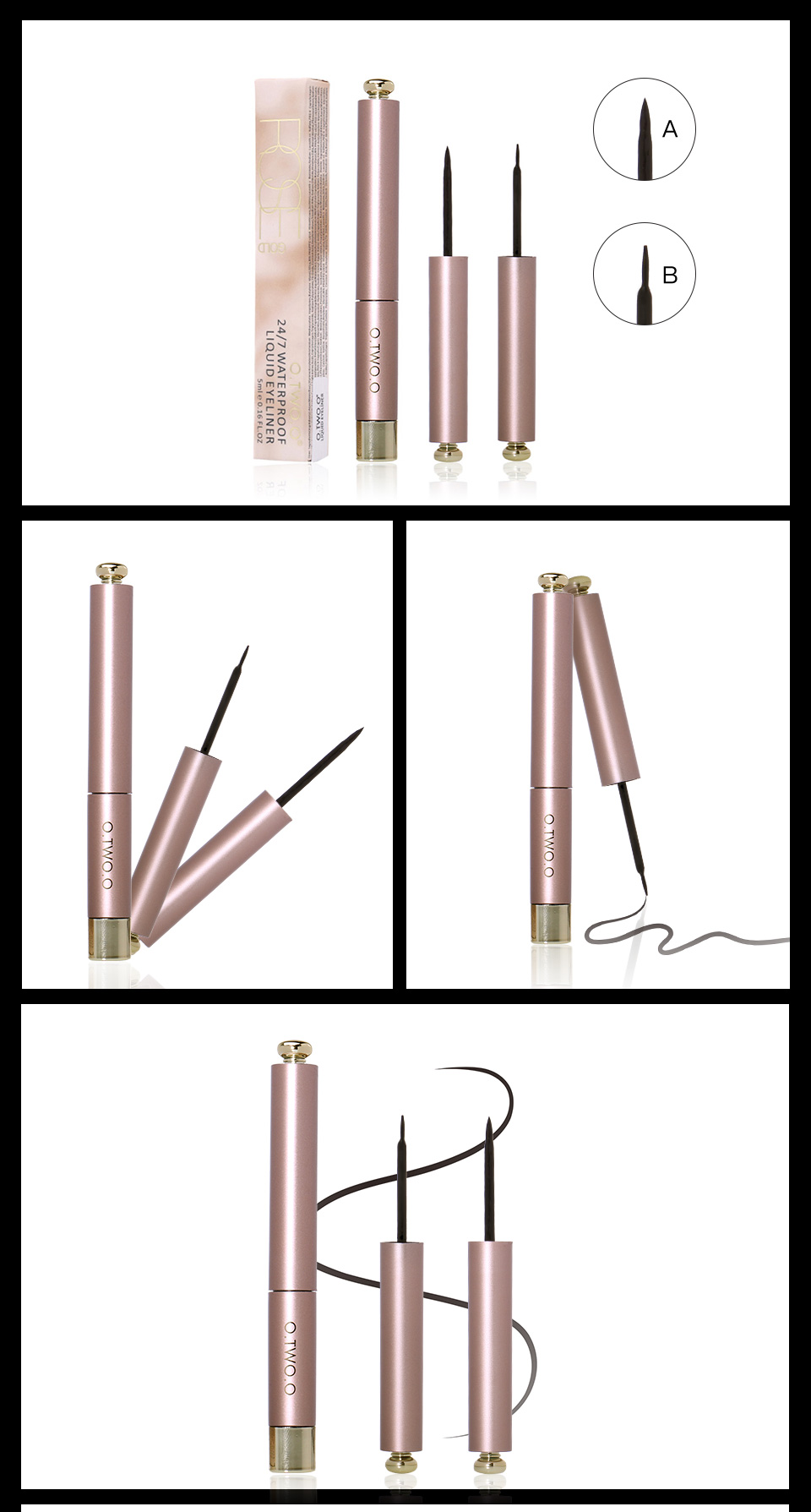 Bút Kẻ Mắt O.TWO.O Ultra Water Proof Liquid Eyeliner