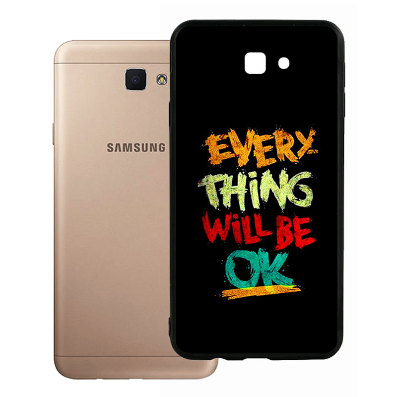 Ốp Lưng Viền TPU Cho Samsung Galaxy J7 Prime - Everything Will Be Ok