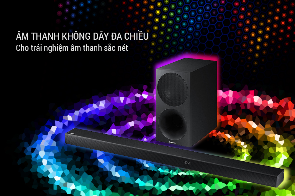 Loa Thanh 3.1Ch Samsung HW-M550/XV (340W) - Đen