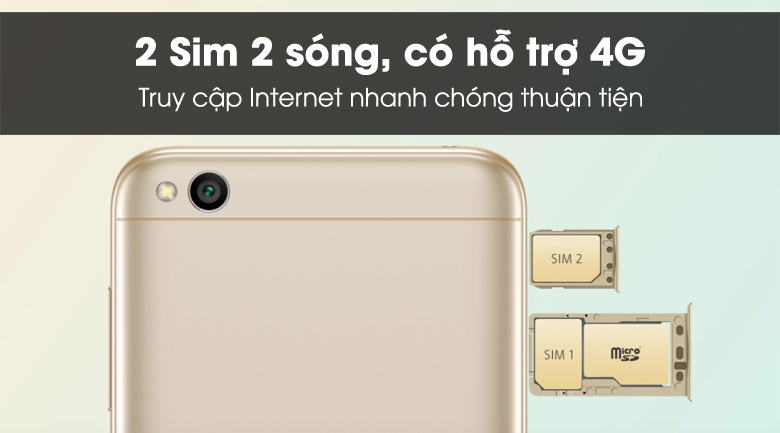 Điện Thoại Xiaomi Redmi 5A (16GB/2GB) - Hàng Chính Hãng