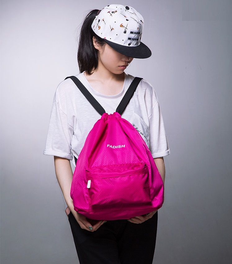 Balo du lịch đi biển chống nước FADISH 2 lớp chất liệu cao cấp, KÍCH THƯỚC 42X41X15CM ngăn nước tuyệt đối - POKI