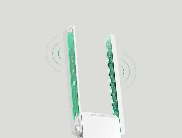 Thiết Bị Kích Sóng Wifi Mercury MW302RE 2 Ăngten 300Mbps - Hàng Chính Hãng