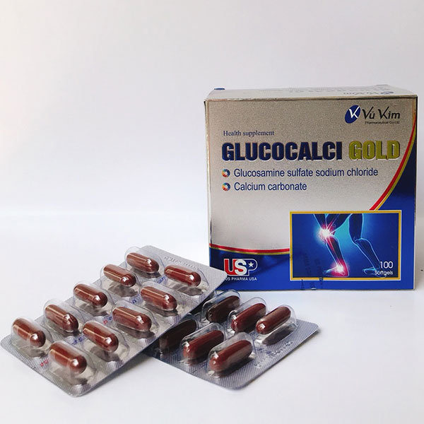 Glucocalci Gold **Hỗ trợ bảo vệ xương khớp