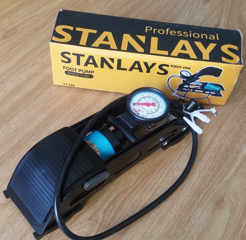 Bơm Đạp Chân Đa Năng 1 Xi Lanh