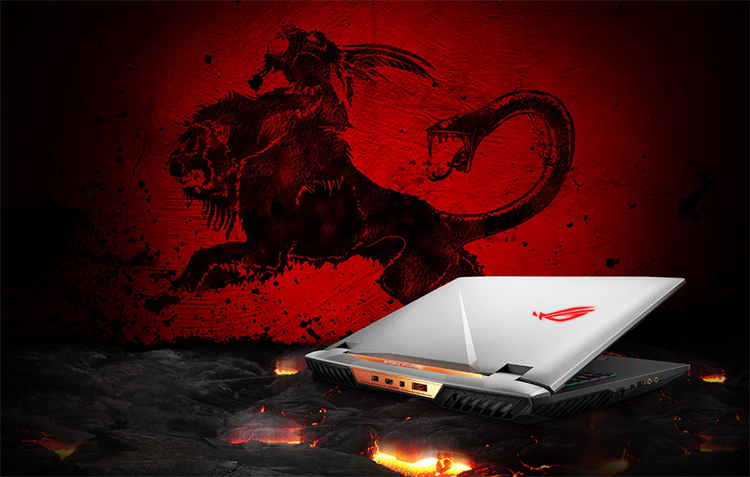Laptop Gaming Asus ROG Griffin G703GI-E5132T Core i9-8950HK/Win10 (17.3 inch) - Titanium - Hàng Chính Hãng