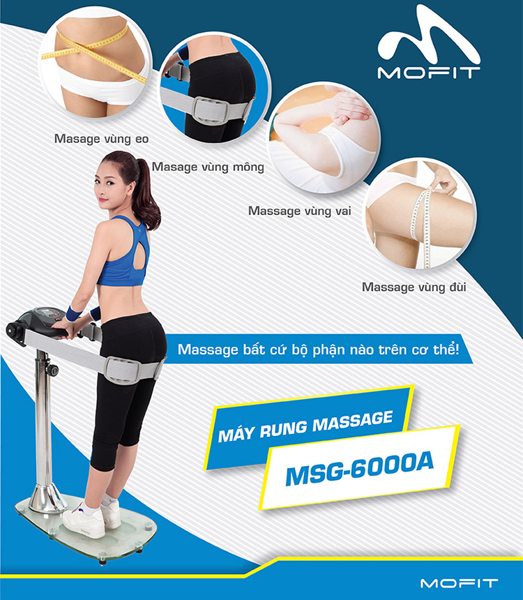 Máy Rung Massage Mofit MSG 6000A