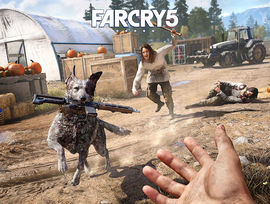 Đĩa Game PlayStation PS4 Sony Far Cry 5 Hệ Asia