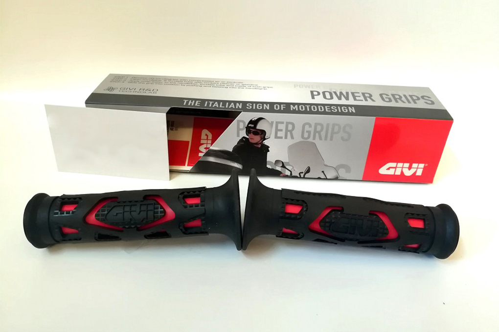 Bao Tay Cầm Givi Màu Đen Đỏ TG11NR